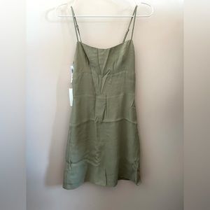 Sunday Best Jackson Dress in Dry Basil Green XXS